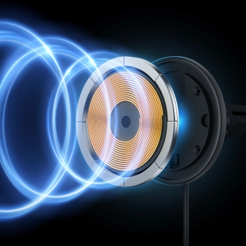  Ładowarka indukcyjna do samochodu na nawiew MagSafe 15W USB-C 25W - czarna - zdj. dodatkowe 3