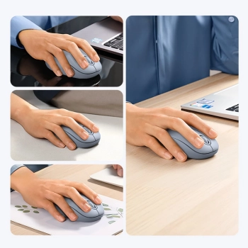  Myszka bezprzewodowa USB 2.4GHz Ugreen MU105 - niebieska - zdj. dodatkowe 8