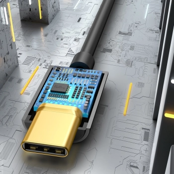  Adapter do słuchawek przejściówka L54 z USB-C na gniazdo audio jack 3.5mm DAC czarny - zdj. dodatkowe 9