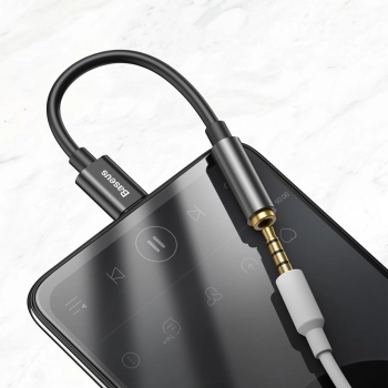  Adapter do słuchawek przejściówka L54 z USB-C na gniazdo audio jack 3.5mm DAC czarny - zdj. dodatkowe 10