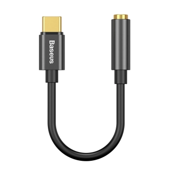  Adapter do słuchawek przejściówka L54 z USB-C na gniazdo audio jack 3.5mm DAC czarny - zdj. dodatkowe 1