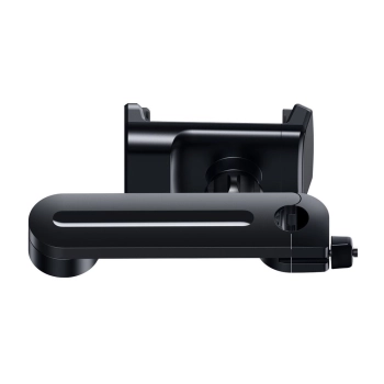  Samochodowy uchwyt do telefonu na zagłówek z ładowarką bezprzewodową Qi 15 W czarny - zdj. dodatkowe 1