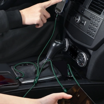  Rapid 3w1 kabel USB-C - USB-C / Lightning / micro USB 20 W 1.5 m zielony - zdj. dodatkowe 9