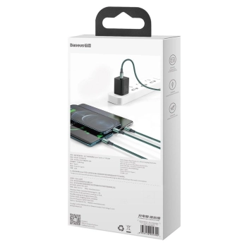  Rapid 3w1 kabel USB-C - USB-C / Lightning / micro USB 20 W 1.5 m zielony - zdj. dodatkowe 5