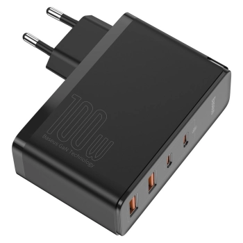  Szybka ładowarka sieciowa GaN2 Pro USB USB-C QC PD 100W czarny - zdj. dodatkowe 6