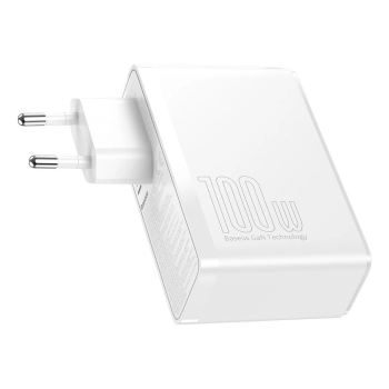  Szybka ładowarka sieciowa GaN2 Pro USB USB-C QC PD 100W biały - zdj. dodatkowe 6