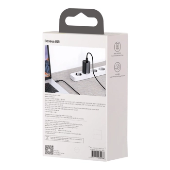  Szybka ładowarka sieciowa GaN2 Pro USB USB-C QC PD 65W czarny - zdj. dodatkowe 5