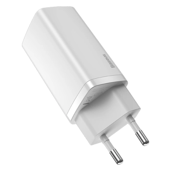  Szybka ładowarka sieciowa GaN2 Pro USB USB-C QC PD 65W biały - zdj. dodatkowe 2