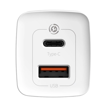  Szybka ładowarka sieciowa GaN2 Pro USB USB-C QC PD 65W biały - zdj. dodatkowe 3