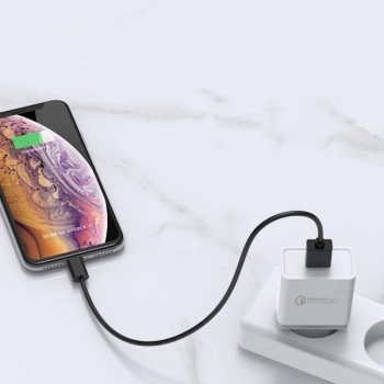  Szybka ładowarka sieciowa Quick Charge 3.0 18W 3A USB biały - zdj. dodatkowe 1