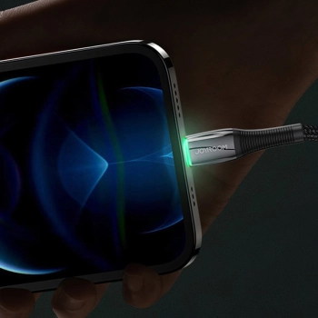  Kabel przewód do iPhone USB-C - Lightning Power Delivery 20W 2.4A 1.2m czerwony - zdj. dodatkowe 4