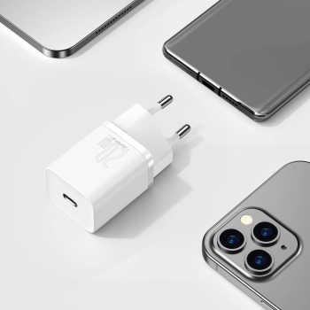  Super Si 1C szybka ładowarka do telefonu USB-C 20W PD biały - zdj. dodatkowe 9