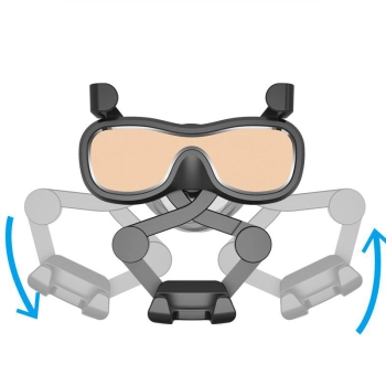  Grawitacyjny uchwyt samochodowy do smartfona na kratkę nawiewu z odświeżaczem srebrny - zdj. dodatkowe 5