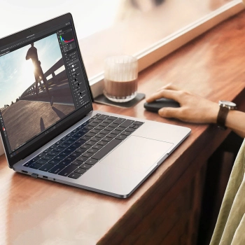  Poręczna myszka bezprzewodowa do komputera USB czarny - zdj. dodatkowe 8