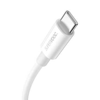  Kabel przewód Superior Series SUPERVOOC USB-A do USB-C 65W 1m biały - zdj. dodatkowe 1