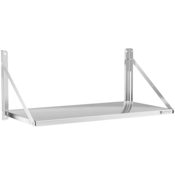  Półka ścienna gastronomiczna składana ze stali nierdzewnej do 40 kg 100 x 45 cm - zdj. dodatkowe 1