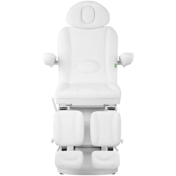  Fotel kosmetyczny podologiczny do tatuażu masażu spa LA PAZ - biały - zdj. dodatkowe 2