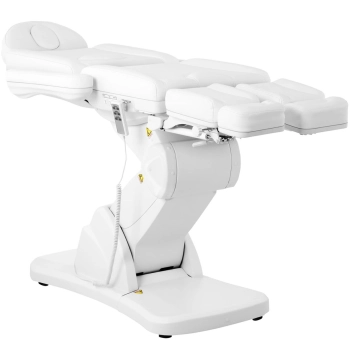  Fotel kosmetyczny podologiczny do tatuażu masażu spa LA PAZ - biały - zdj. dodatkowe 3