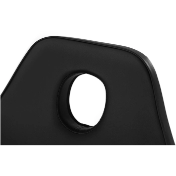  Fotel kosmetyczny do tatuażu masażu spa BERGAMO - czarny - zdj. dodatkowe 4