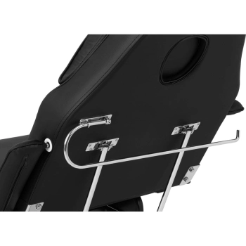  Fotel kosmetyczny do tatuażu masażu spa BERGAMO - czarny - zdj. dodatkowe 5