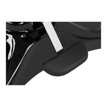  Fotel kosmetyczny do tatuażu masażu spa BERGAMO - czarny - zdj. dodatkowe 6