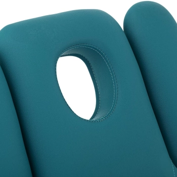  Łóżko stół kosmetyczny do masażu elektryczny 3 silniki 250 kg NANTES - turkus - zdj. dodatkowe 3