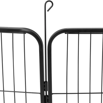  Kojec zagroda wybieg dla psów szczeniąt z bramką wys. 81 cm 8 segmentów - zdj. dodatkowe 4