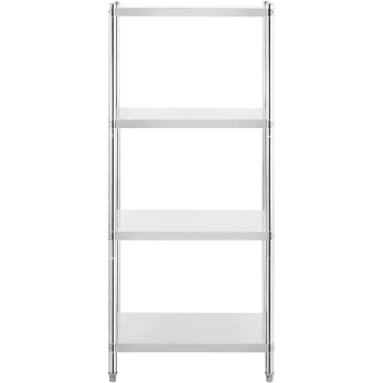  Regał stalowy nierdzewny 4 półki 80x60cm wys. 180cm - zdj. dodatkowe 6