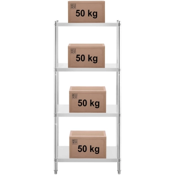  Regał stalowy nierdzewny 4 półki 80x60cm wys. 180cm - zdj. dodatkowe 7