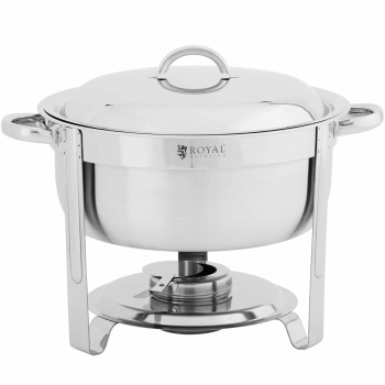  Podgrzewacz bemar bufetowy do potraw na pastę podgrzewacza okrągły 5L - zdj. dodatkowe 1