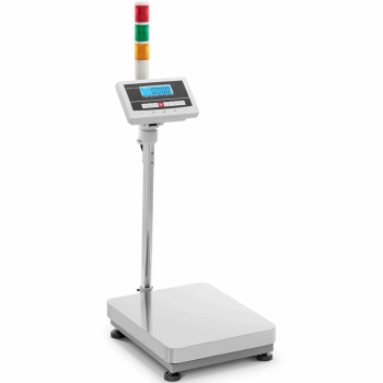  Waga platformowa magazynowa z kolumną sygnalizacyjną świetlną LCD 300kg / 0.005kg - zdj. dodatkowe 1