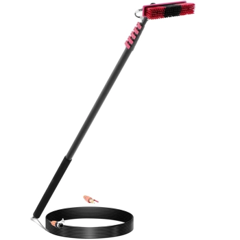  Szczotka myjka wodna teleskopowa z wężem do mycia okien paneli słonecznych dł. 9m - zdj. dodatkowe 1