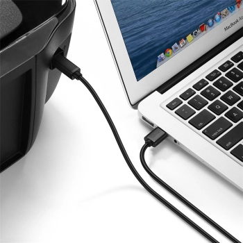  Kabel przewód do drukarki USB - USB Typ B 3m czarny - zdj. dodatkowe 3