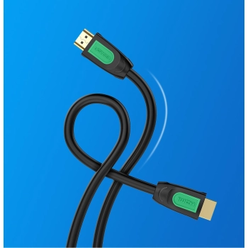  Kabel przewód HDMI 2.0 4K 60Hz 30AWG 2m czarny - zdj. dodatkowe 9