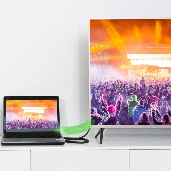  Kabel przewód przejściówka HDMI - micro HDMI 2.0v 4K 60Hz 30AWG 1.5m czarny - zdj. dodatkowe 7