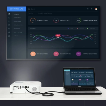  Kabel przewód HDMI 4K 30Hz 3D 10m czarny - zdj. dodatkowe 5