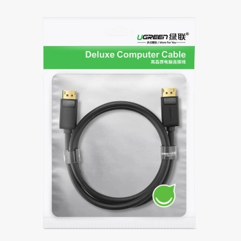  Kabel przewód DisplayPort 1.2 4K 2m czarny - zdj. dodatkowe 4