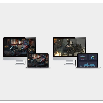  Kabel przewód DisplayPort 1.2 4K 2m czarny - zdj. dodatkowe 5