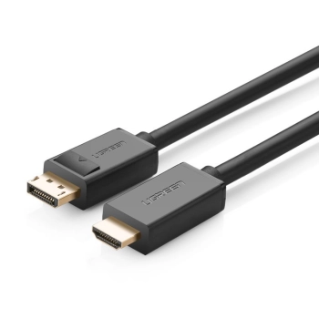  Przejściówka kabel z DisplayPort na HDMI 4K 30Hz 32 AWG 1.5m czarny - zdj. dodatkowe 1