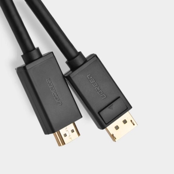  Przejściówka kabel z DisplayPort na HDMI 4K 30Hz 32 AWG 1.5m czarny - zdj. dodatkowe 3