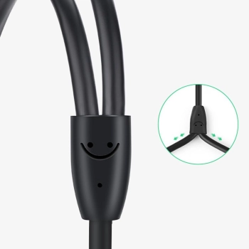  Kabel przewód audio dźwiękowy USB-C męski - 2RCA męski 1.5m szary - zdj. dodatkowe 2