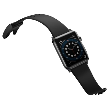  Pasek opaska bransoleta do Apple Watch 3/4/5/6/SE 38-40mm Slip-Thru czarny - zdj. dodatkowe 2