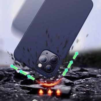  Ochronne etui do iPhone 12 mini Color Series czarny - zdj. dodatkowe 6