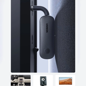  Odbiornik nadajnik Bluetooth mini jack 3.5mm czarny - zdj. dodatkowe 8