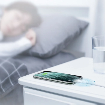  Kabel przewód do iPhone MFi USB-C - Lightning 20W 3A 0.5m biały - zdj. dodatkowe 9