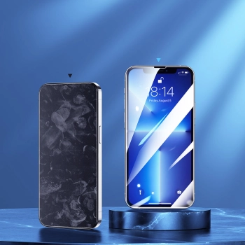  Szkło hartowane 9H do iPhone 14 Plus na cały ekran Knight 2.5D FS TG ZESTAW 5szt. - zdj. dodatkowe 5