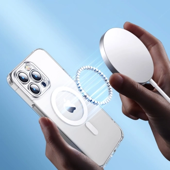  Magnetyczne etui do iPhone 14 Plus kompatybilne z MagSafe przezroczysty 14D - zdj. dodatkowe 3