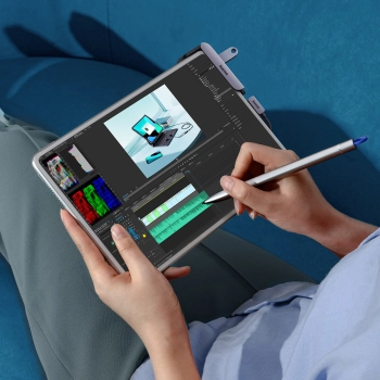  6w1 Rozdzielacz portów PadJoy HUB USB do tabletu smartfona USB-C HDMI SD TF ciemnoszary - zdj. dodatkowe 9