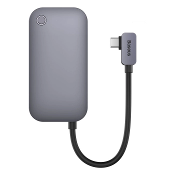  6w1 Rozdzielacz portów PadJoy HUB USB do tabletu smartfona USB-C HDMI SD TF ciemnoszary - zdj. dodatkowe 1