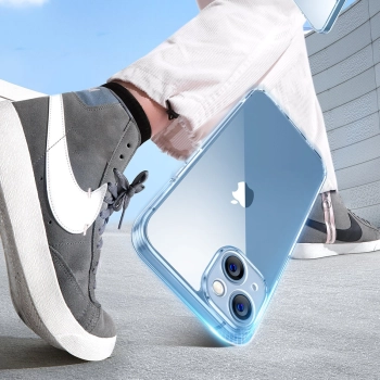  Etui do iPhone 14 Plus z żelową ramką Protective Case przezroczyste - zdj. dodatkowe 3